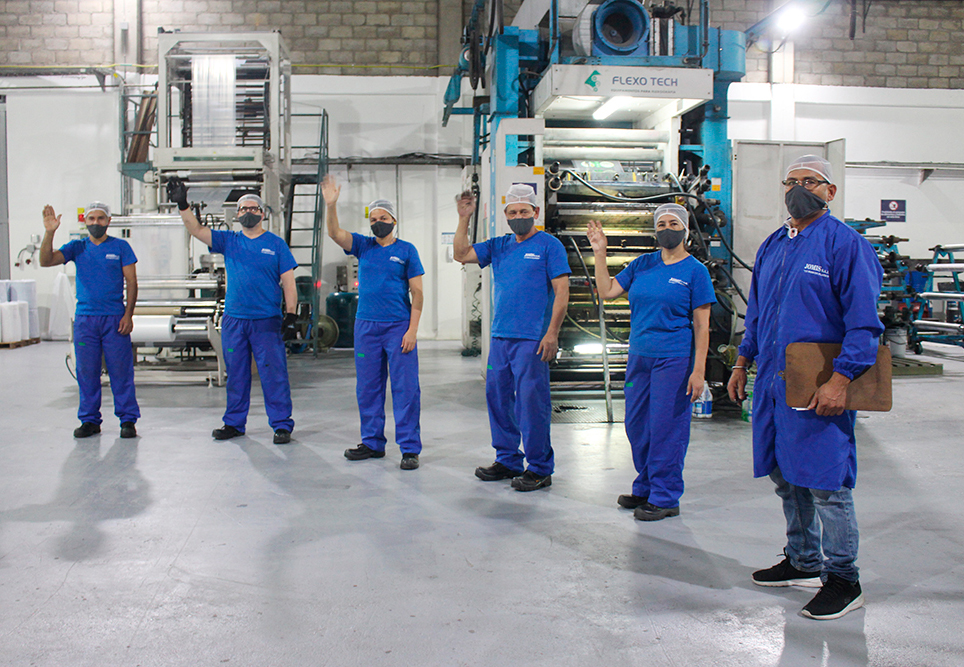 Planta de Fabricación de Bolsas Plásticas para alimentos